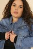 Picture of PLUS SIZE STRETCH DENIM JACKET